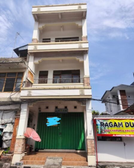 Jual Ruko 3 Lantai  Jl. Kartini di Kota Denpasar Utara Bali  Lokasi Strategis Pusat Bisnis Bali