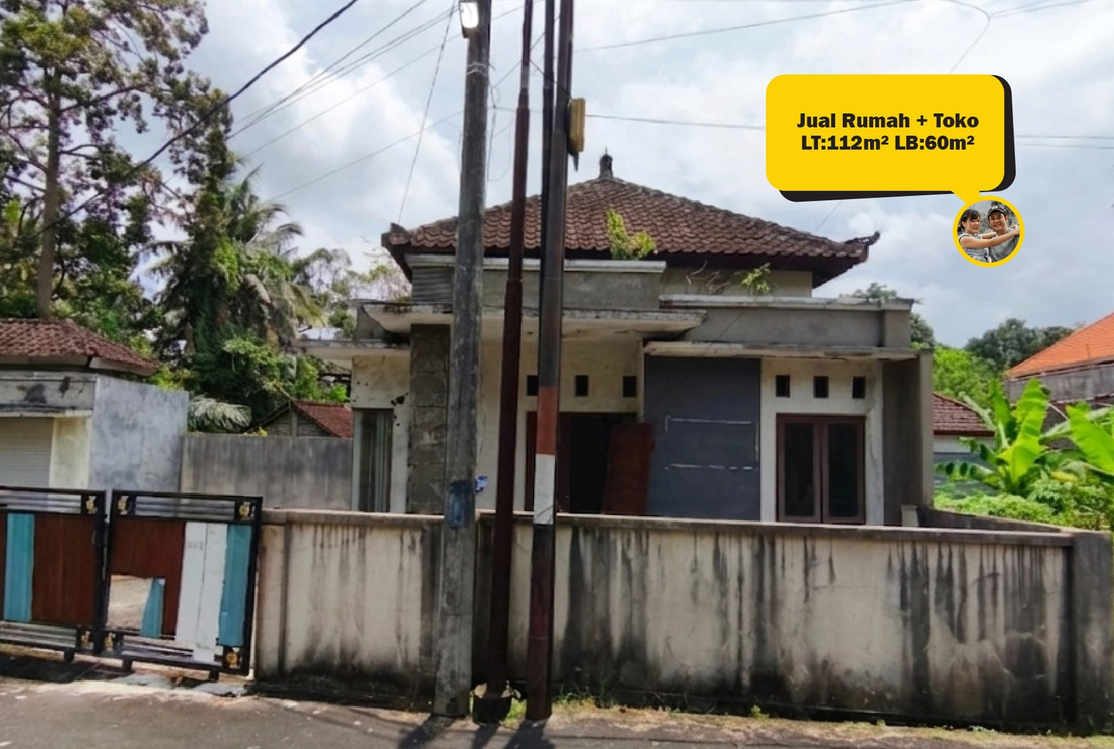 Jual Rumah Murah BONUS Toko di Kerambitan Tabanan 2