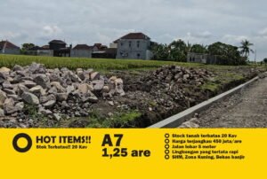 Jual Tanah Kavling Murah Bali di Pandak Gede Tabanan - Cocok untuk Rumah & Villa A7