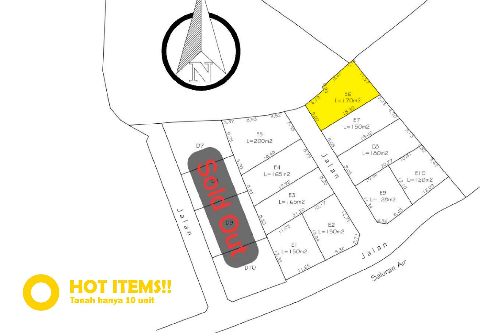 Jual Tanah Kavling Murah di Bali Tabanan - hanya 10 kavling, bebas banjir, view sawah dan pohon kelapa yang indah E6 2