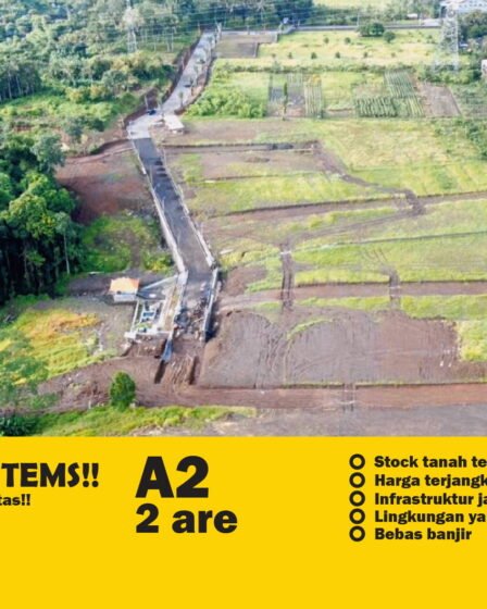 Jual Tanah Kavling Murah di Bali Untuk Rumah & Villa Zona Kuning Tabanan, Pandak Gede, Kediri Kavling A2 1