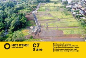 Jual Tanah Kavling Murah di Bali Untuk Rumah & Villa Zona Kuning Tabanan, Pandak Gede, Kediri Kavling C7