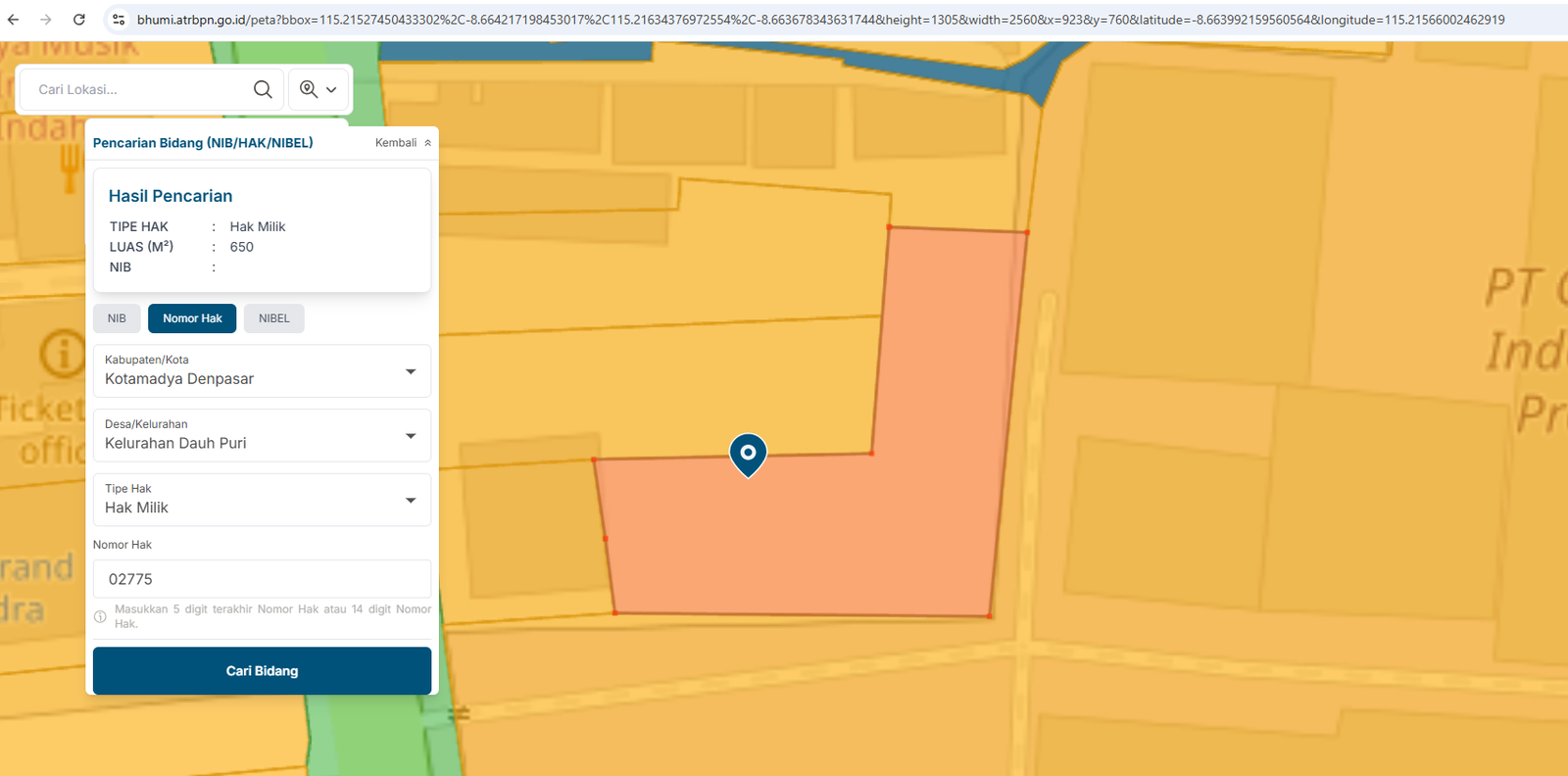 Jual Tanah Komersial Jl Diponegoro Dauh Puri Denpasar Barat Kavling Premium Siap Bangun & Ekspansi Bisnis