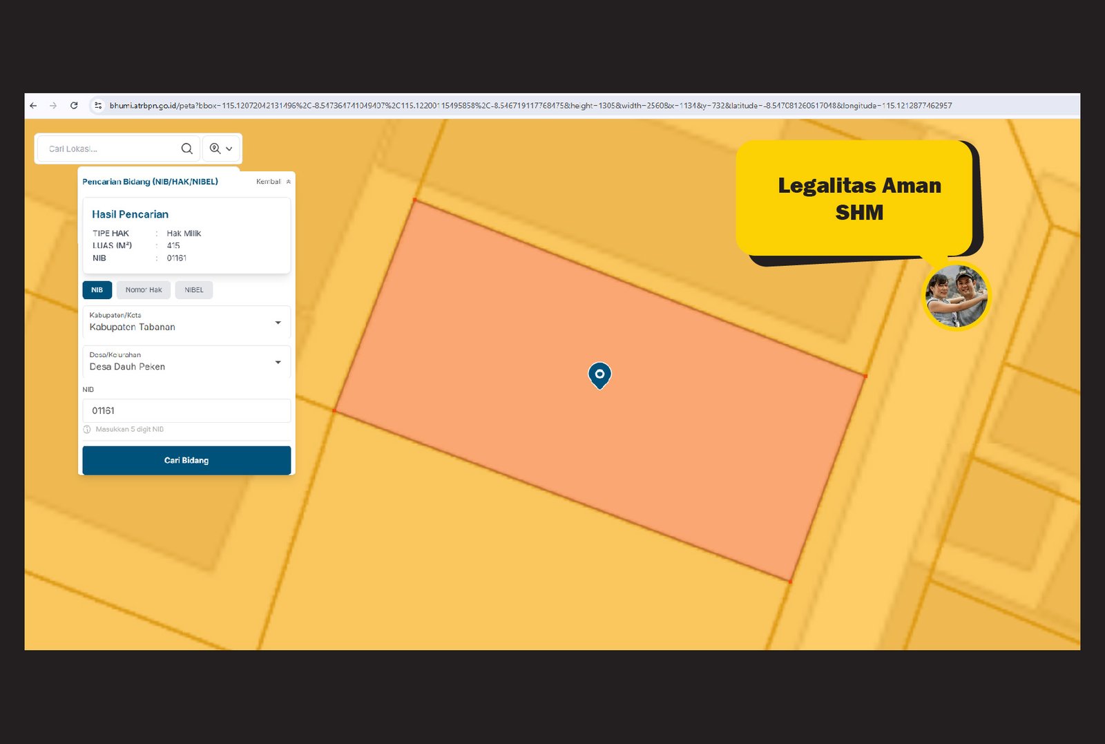 Jual Tanah Premium 4,15 Are di Tabanan Dekat Jalan Raya & 30 Menit ke Canggu 1