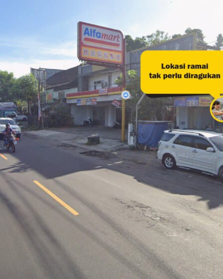 Jual Tanah Strategis di Mandung Kerambitan Tabanan 9,25 Are Lokasi Premium Dekat Indomaret 3