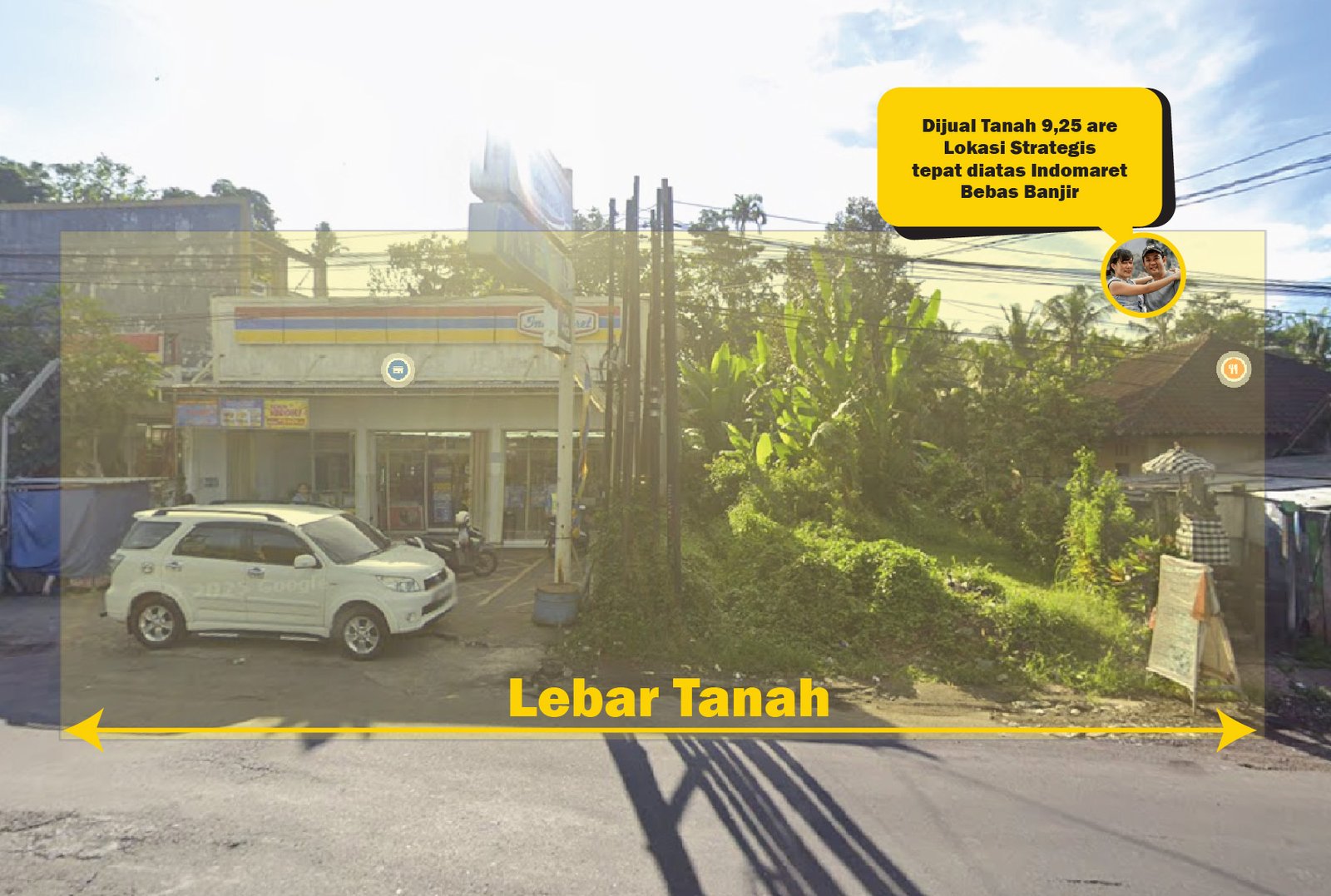 Jual Tanah Strategis di Mandung Kerambitan Tabanan 9,25 Are Lokasi Premium Dekat Indomaret 3