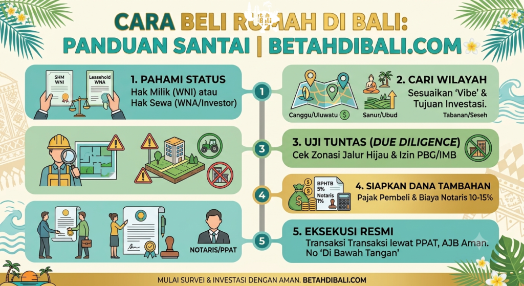 Cara Beli Rumah di Bali Tips Aman, Legal & Nggak Bikin Zonk!