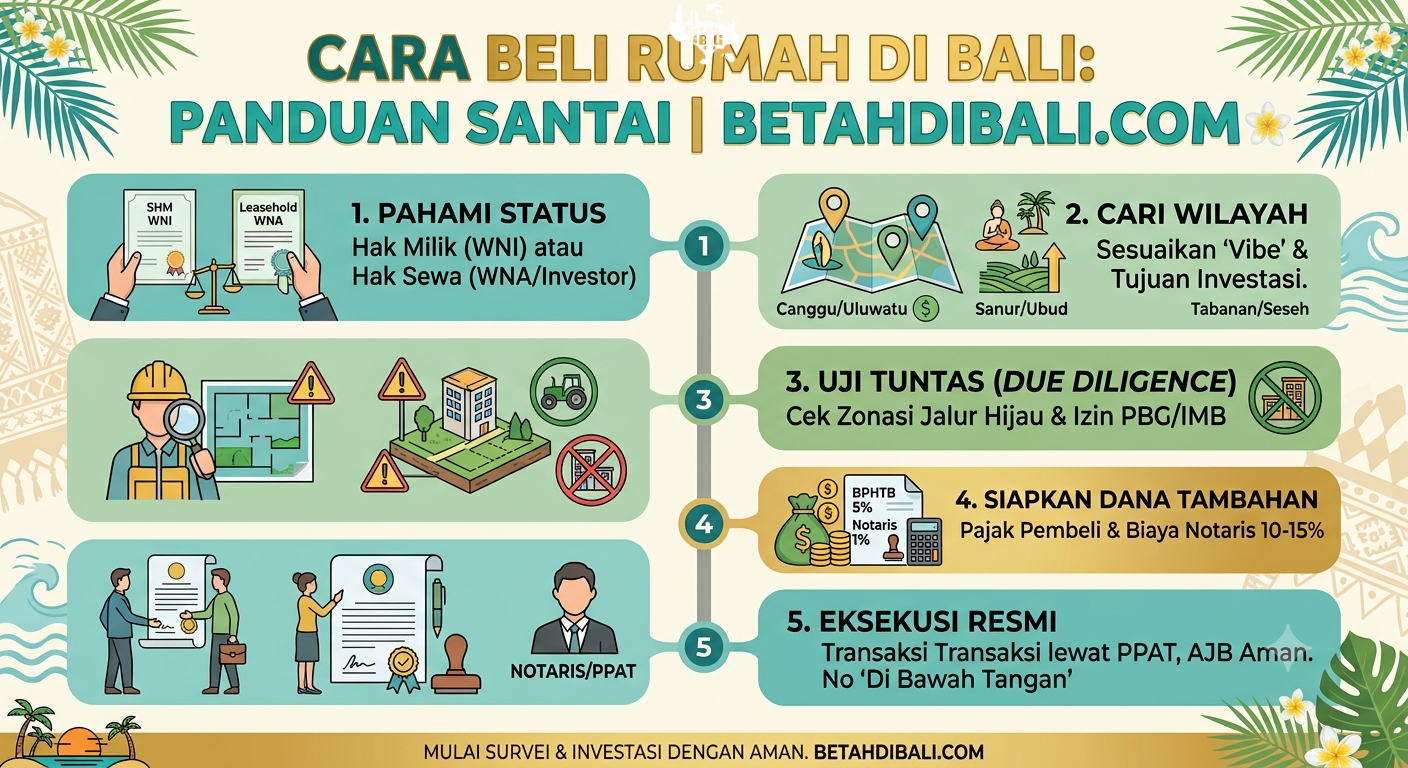 Cara Beli Rumah di Bali: Tips Aman, Legal & Nggak Bikin Zonk!