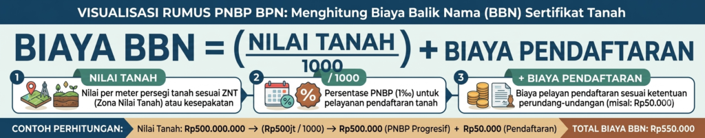 Cara Menghitung Biaya Balik Nama (BBN) sertifikat tanah dan properti di Bali