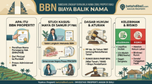Yuk Pahami apa itu Biaya Balik Nama (BBN) sertifikat tanah dan properti di Bali