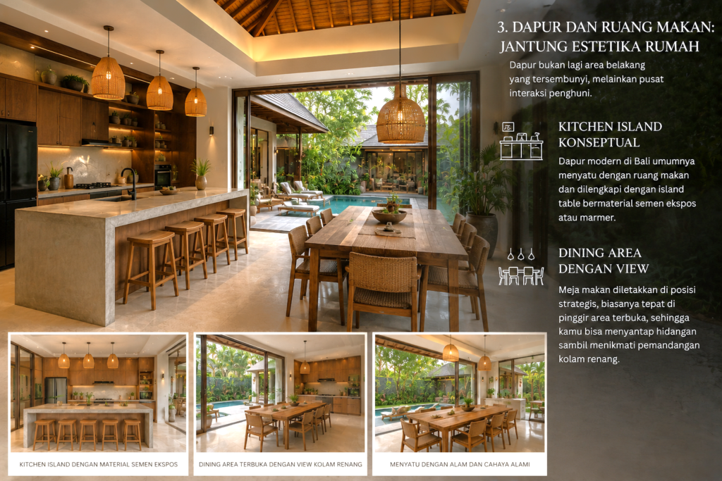 Bagian Rumah Bali - Dapur